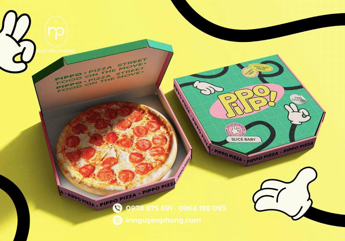 In hộp pizza giá rẻ chất lượng cao